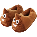 chaussons emoji caca