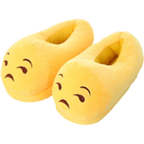 chaussons émoji déçu