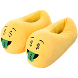 chaussons émoji riche