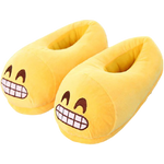 chaussons émoji très gêné