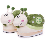 chaussons escargot vert