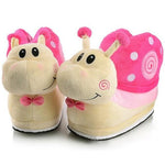 chaussons escargot rose