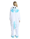 Pijama entero Unicornio Blanco y Azul