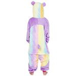 combinaison panda arc-en-ciel enfant