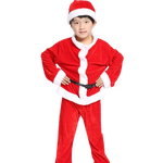 traje de Papá Noel Niño