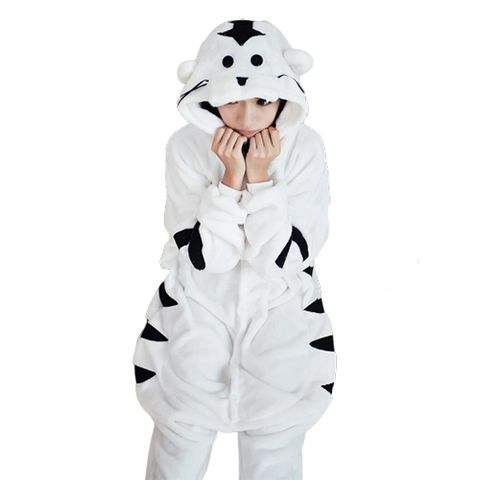 Pijama de Tigre Blanco