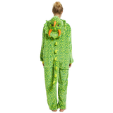 disfraz Pijama Triceratops Verde