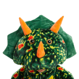 traje de Triceratops Verde