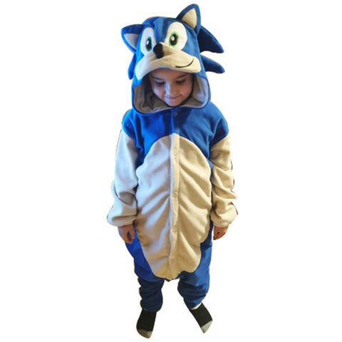 disfraz sonic el Erizo Niño