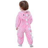 kigurumi Dinosaure rose Bébé