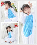 kigurumi lapin bleu enfant