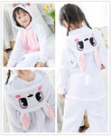 kigurumi lapin rose enfant