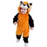 kigurumi panda roux bébé