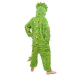 kigurumi Triceratops verde Niño