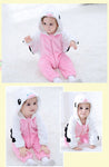 kigurumi perroquet rose bébé