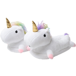 Chaussons Licorne Blanche