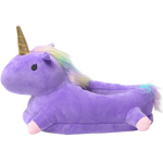 Chaussons Licorne Violette