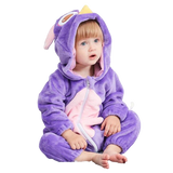 pyjama hibou violet bébé