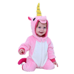 Pijama de Unicornio Rosa Bebé