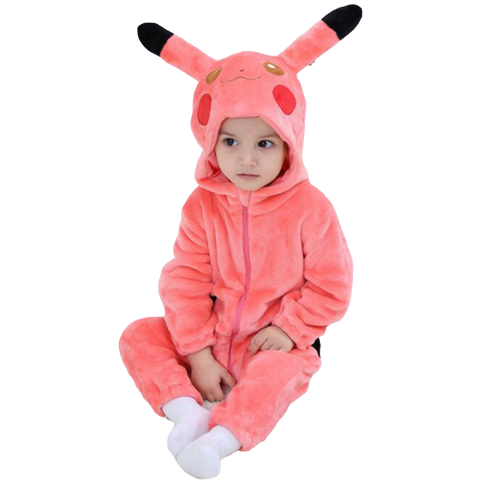 Pijama Pikachu Rosa Bebé