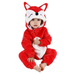 pyjama renard rouge bébé