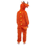 traje de Triceratops naranja Niño