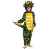 Pijama Triceratops verde niño