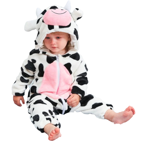 Pijama de Vaca Bebé